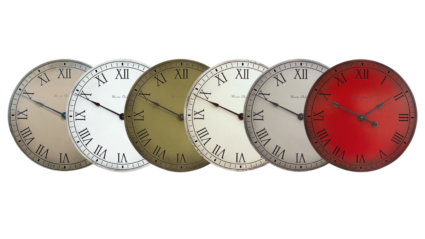 Antiqued Clocks